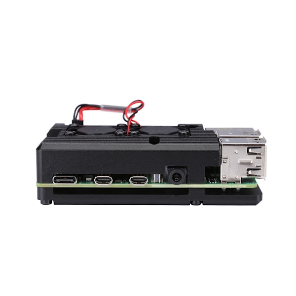 Raspberry Pi Metall 4:e Generationens Skal Raspberry Pi 4:e Generationen b + Aluminiumlegeringslåda 4b Värmeavledningsskal Tillbehör