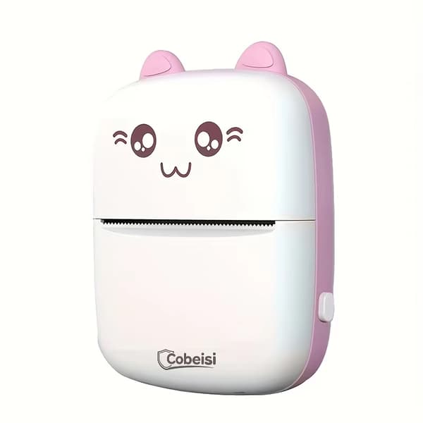 C9 Bærbar Mini Termisk Printer Trådløs BT 200Dpi Foto Etiket Memo Fejl Problem Print USB Kabel Blækfri Termisk Printer
