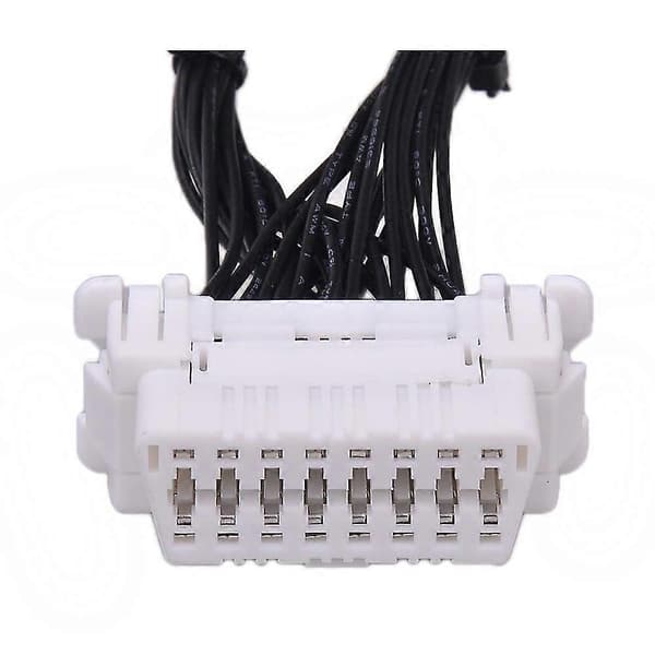15 cm OBD2 J1962 Y 16-pin Splitter-forlengelse Bilkabeladapter
