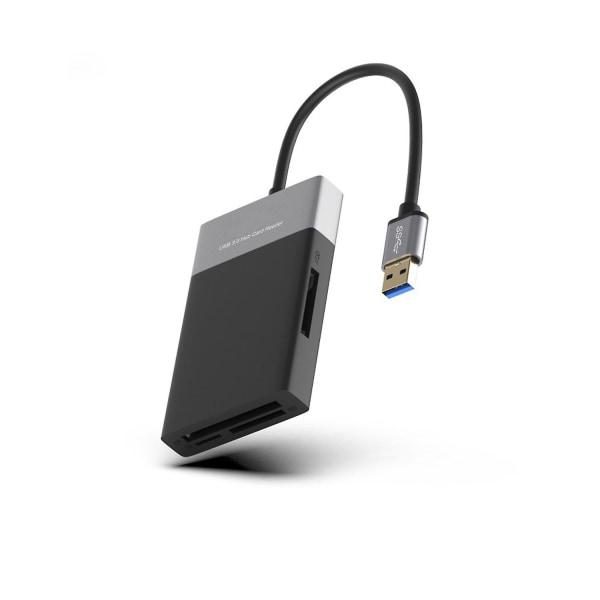 Xqd-kortinlukija Multi muistikortinlukija 2 X USB 3.0 -keskittimellä G/, 2933x/1400x Windolle