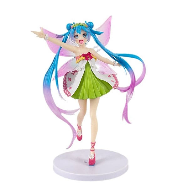 Håndlavet Sakura Hatsune Butterfly Fairy Hatsune Håndlavet Todimensionel Anime Smuk Pige Model Hatsune Ornament