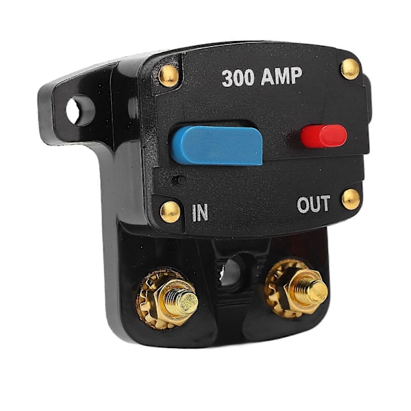 Bil Audio Sikringsautomat Manuel Nulstilling Sikring Inline Inverter Holder til Bil Audio Stereo System Båd Lastbiler Busser 300A