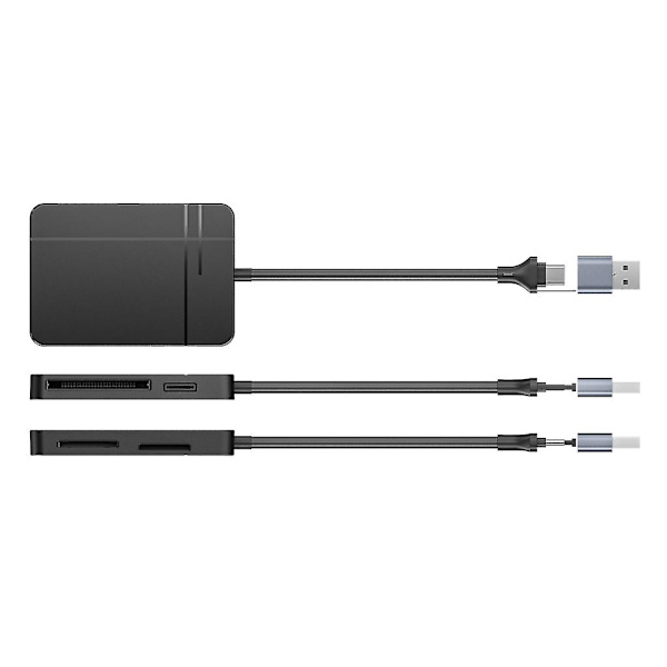 USB3.0 Typ C Minneskortläsare SDTFMSCFFlash Kort Drivrutiner Adapter
