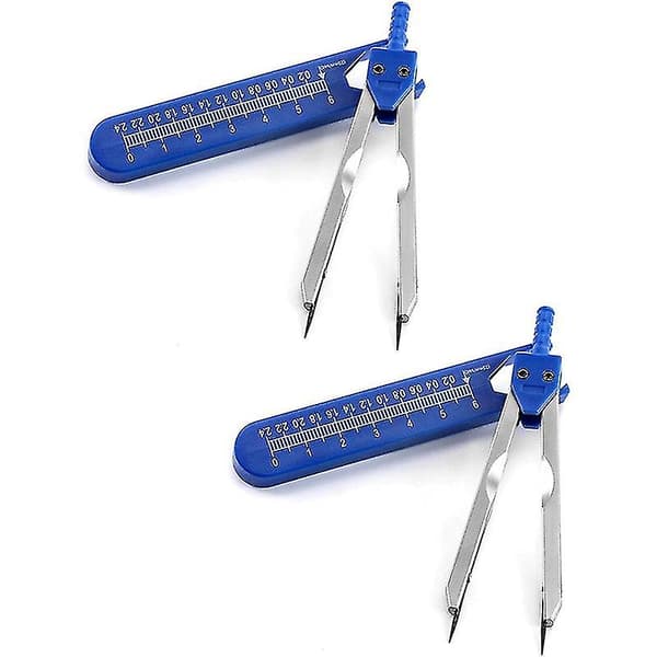 Ekg Ecg Caliper Elektrokardiogram Divider, 2 Pak Målværktøj Ecg Calipere Til Elektrokardiogram