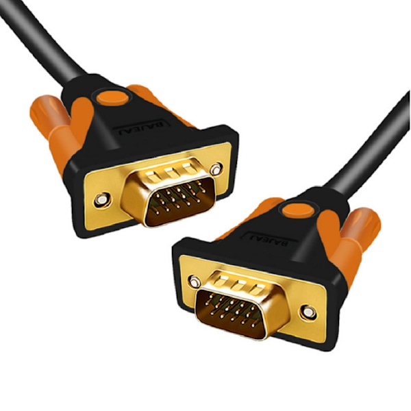 3m HD VGA-kabel helkobber datamaskin datakabel overføringskabel 3+9 skjerm projektor tilkoblingskabel
