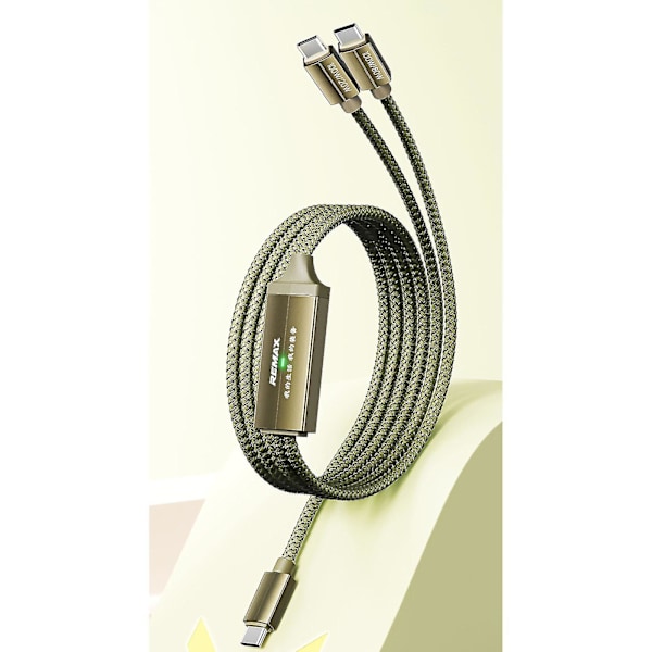 Usb C Splitter Usb C Till Dubbel Usb C Hane Adapter Typ C Till 2 Usb C Dubbel Adapter