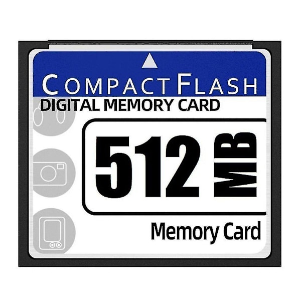 512 MB kompakt flash-hukommelseskort til kamera, reklamemaskine, industrielt computerkort