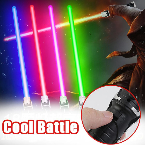 Star Wars Laser Sword-leksaker med ljud och ljus för barn Cosplay-rekvisita