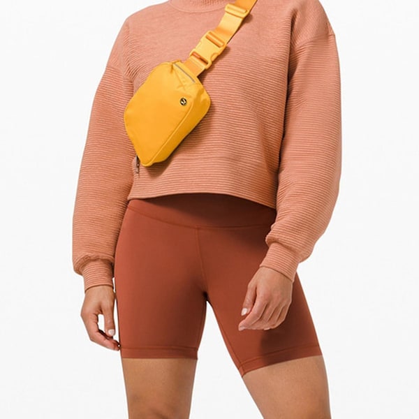 Kvinder Crossbody Taske Fanny Pack Fashion Taljepakker Lululemon Everywhere Bæltetaske-På lager-God-Yvan