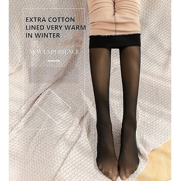 Kvinder Damer Vinter Varme Fleece Foret Tykke Termiske Fuld Fod Tights Bukser Lang-mxbc