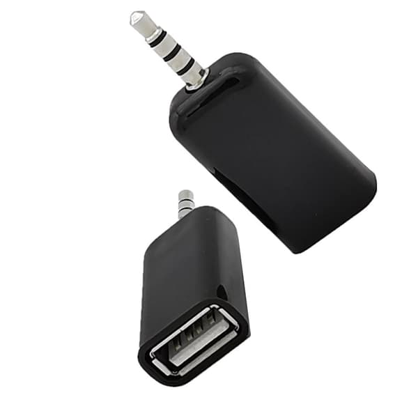 Bil aux til USB hun 3.5MM U disk koblet til CD-spiller lydkabel Bil lydhode