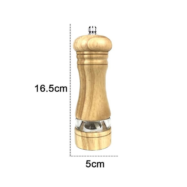 Salt- og peberkværnesæt i massivt træ Pepper-mxbc