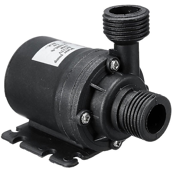 Erittäin hiljainen Mini Dc 12v Nosto 5m 800l/h Harjaton Moottori Uppovesi Pumppu