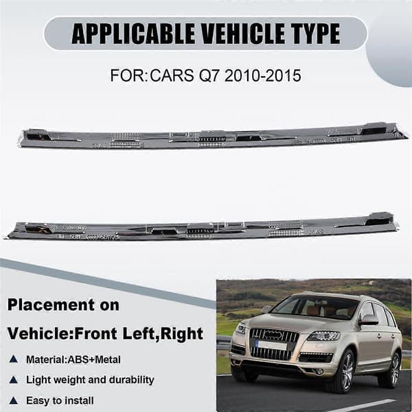 Forkofanger Sidespoiler Krom Trim Sæt til 2010 -2015 4L0807243 4L0807244