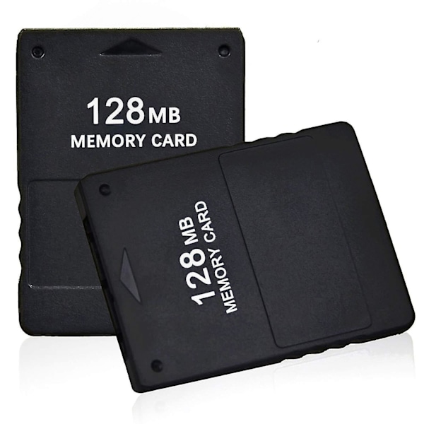 2x 128mb Memory Card For Playstation 2 Ps2