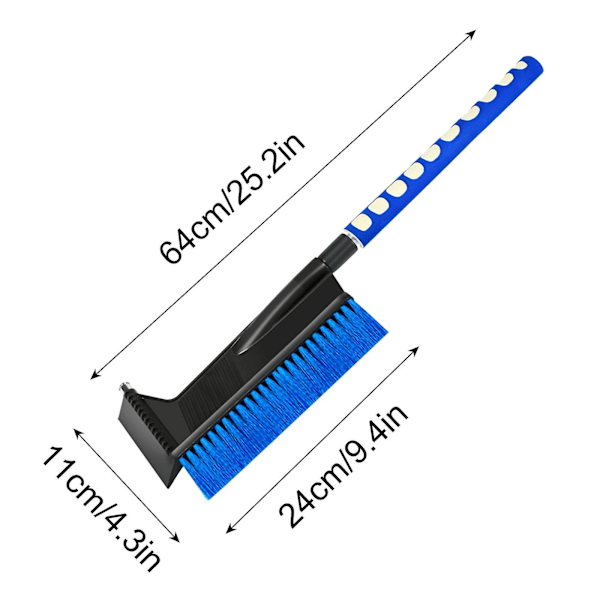 Auton lumikola ja jääraappa SnoBroom