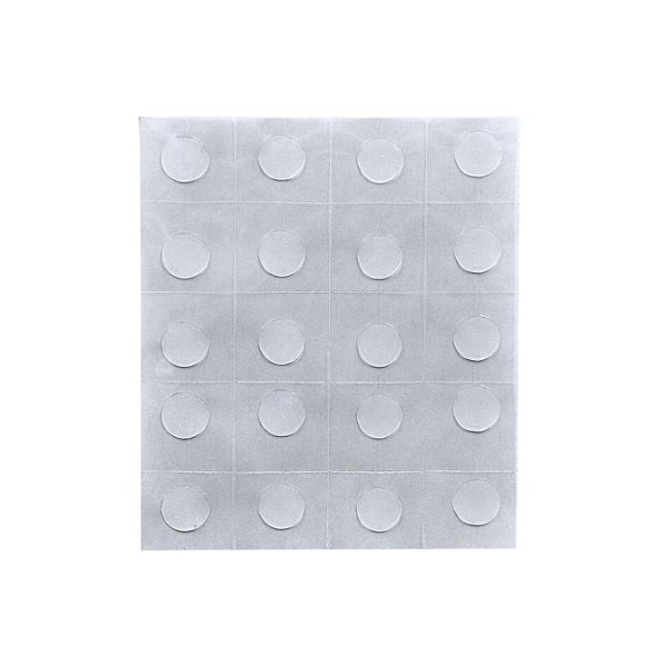 1000 stk klare dobbeltsidede selvklæbende prikker til ballontape og klæbende prikker Scrapbogsplakat Sticky
