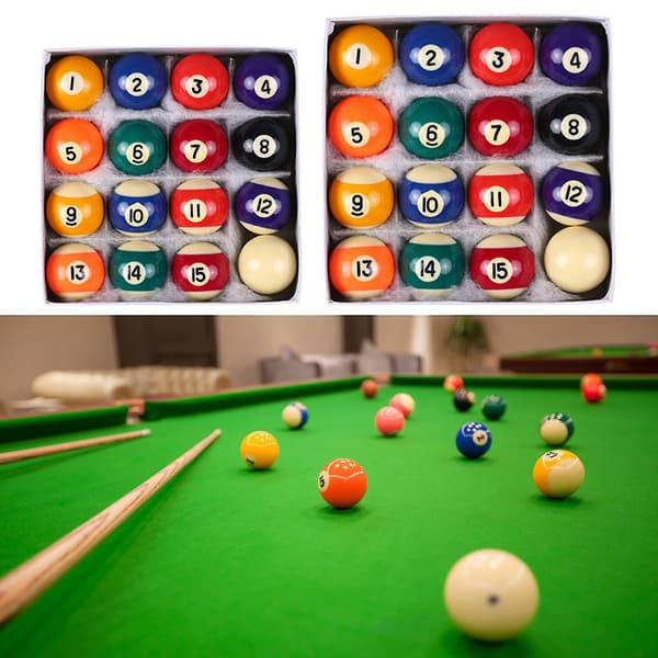 Interaktionsspil Legetøj Brætspil Til Børn Mini Billard Snooker Legetøjssæt-mxbc