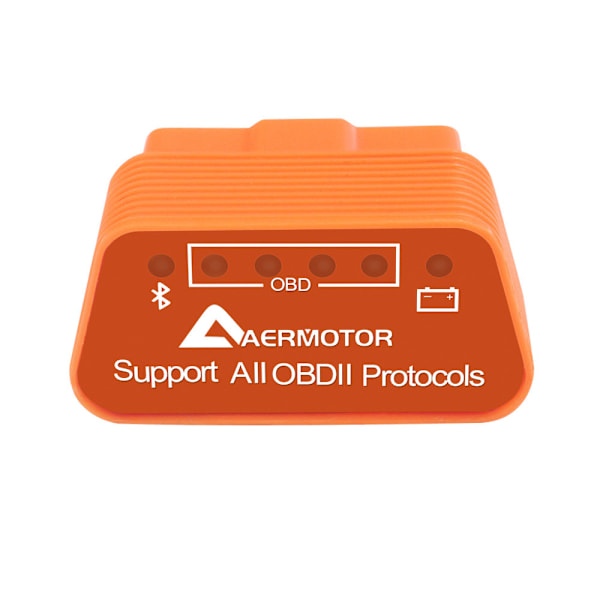 1 kpl Aermotor Bluetooth elm327 V1.5 OBD2 Auton Vikadiagnostiikkailmaisin OBD ELM327