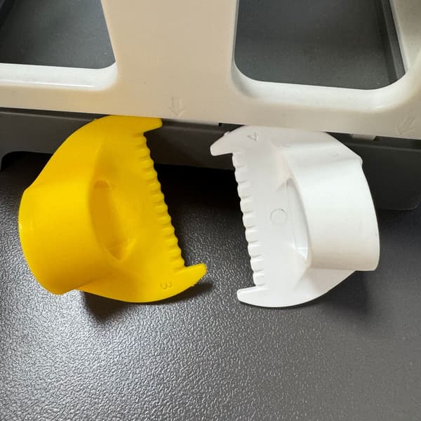 Nye sy skabeloner lineal 3D printbar DIY sy patchwork