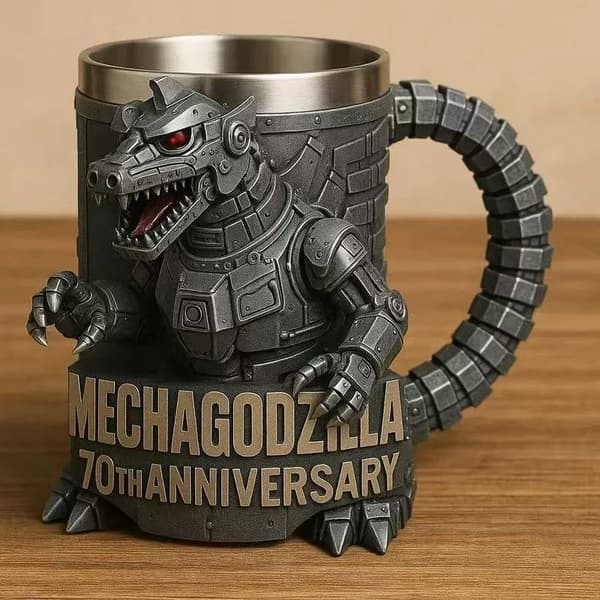 Ny Godzilla 70-års jubilæum 3D Krus