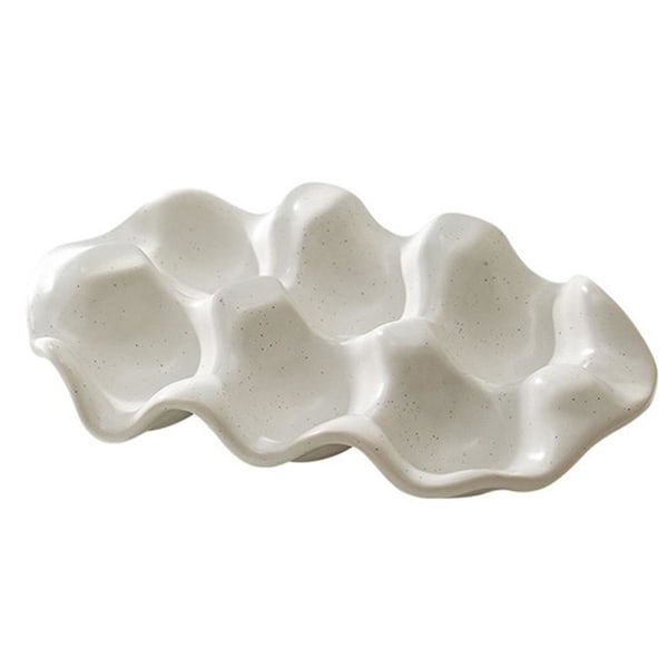 Eggbrett Smykker Ring Halskjede Øredobber Oppbevaring Display Plate Verdi Keramiske Ornamenter Posering God T