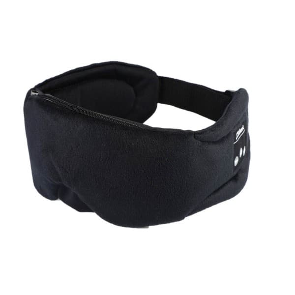 Sovhörlurar - Sovmask med Hörlurar Bluetooth 5.0 Svart