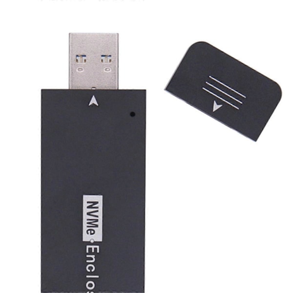 NVME Kotelo SSD NVME - USB-adapteri M.2 NVMe Kotelo 10Gbps USB3.1 Type-A PCIe M2 SSD Kotelo