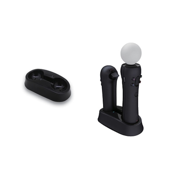 DOBE PS4/PS3 Move -ohjain kaksoislaturi MOVE langaton ohjainlaturi kaksoislaturi TP3-382