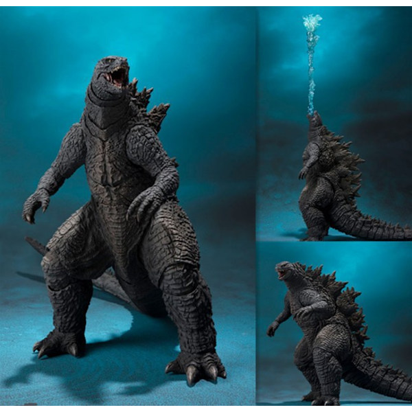 Godzilla 2 SHM King of the Monsters GODZILLA rörlig actionfigur i låda - Filmversion