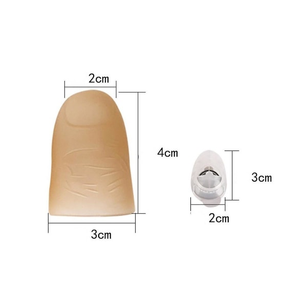 5 paria led-valoja vilkkuva sormi Kätevä tuki Monitoiminen kannettava valo elektroninen AC