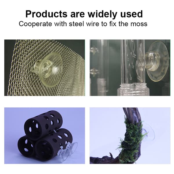 Akvarium Sugproppar - 20-pack Akvarium Sugproppar för Fiskakvarium