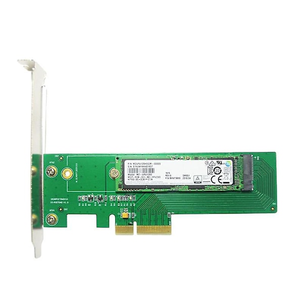 M.2 M Key NVMe SSD PCIe 4.0 X4 Adapterkort Stöd Full Size Som 22110 2280 2260 2242 2230 Storlek f