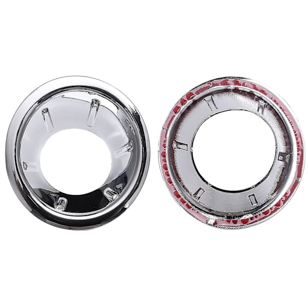 Front Dimljusskydd Abs Krom För Nissan Navara D40 07-13