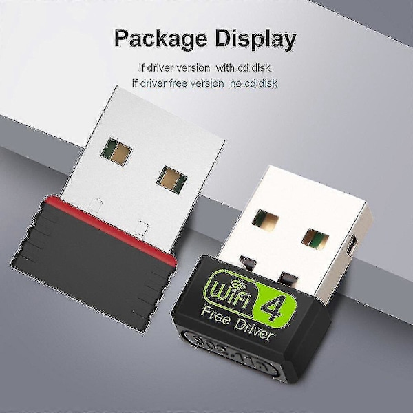 USB WiFi-adapter Mini 150 Mbps AC WiFi-adapter PC WiFi-antenne WiFi Dongle Lan USB