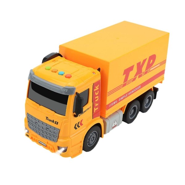 Musical & Light Taling Story Express Truck Toy Car Interactive Toy for Kids Flat Green, 26.5