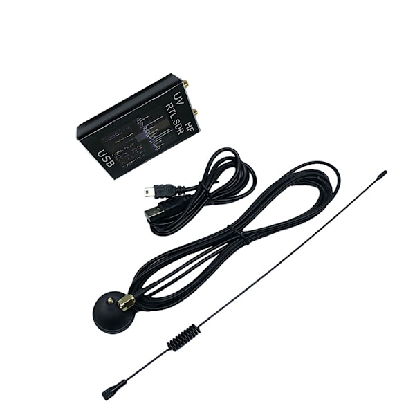100KHz-1.7GHz Full Band U/V HF RTL-SDR USB Tuner Mottagare