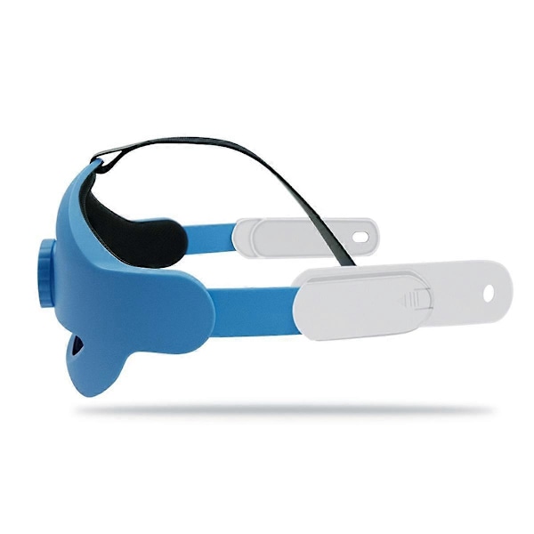 VR Headset Rem för 3 Justerbar Förbättrad Huvudkudde Bärande Huvudrem för 3-Blå