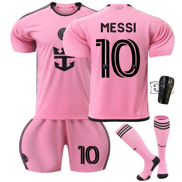2425 Miami Rosa Hemma Nr 9 Suarez Barn Jersey Fotbolldräkt Storlek:24
