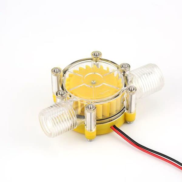 12V Mini Stabil Vattenflödespump Laddningsgenerator Hydroelektrisk Mikro Hydrokran DIY