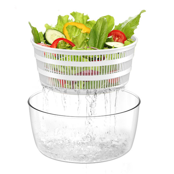 Handdriven dehydrator kök hushåll stor kapacitet frukt- och grönsaksdehydrator grönsakssallad fitnessmåltid avlopp spinntork