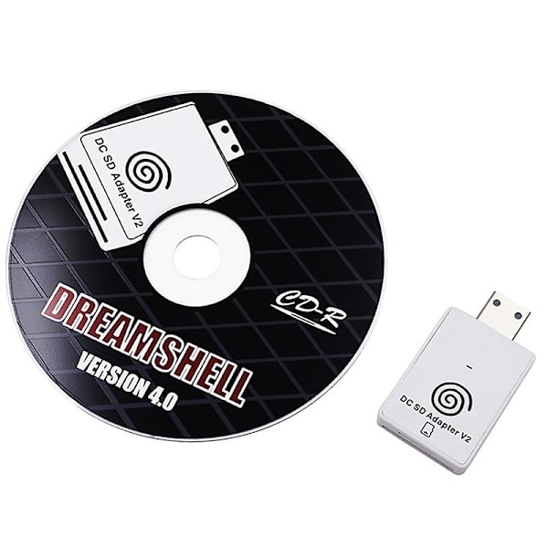 Dc Sd Tf Card Adapter Reader V2 Voor for Dreamcast En Cd Met Dreamshell Boot Loader