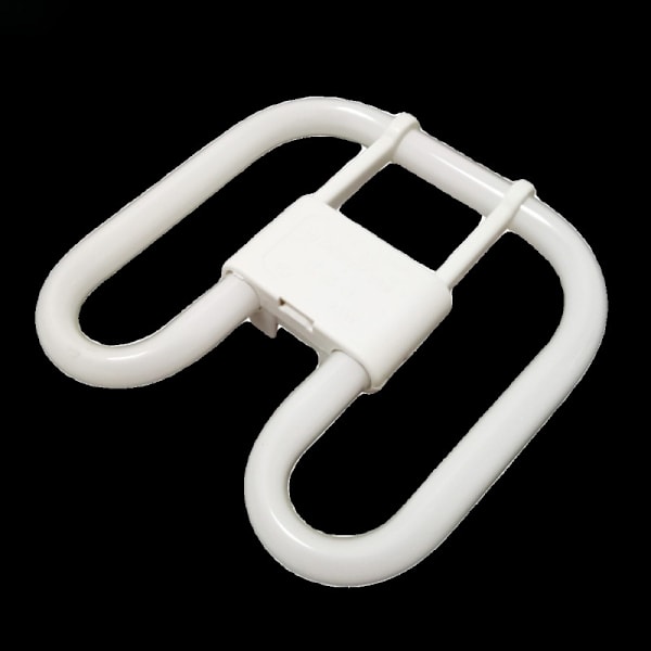55w 4-pin 2D energisparende lampe 2D sommerfugl lampe rør tre primærfarger fire-pinners firkantet rund hvit lys