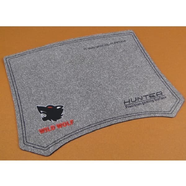 X88 Wolf Musemåtte Vaskbar Stor Gaming Musemåtte 250*300*2mm Naturgummipude