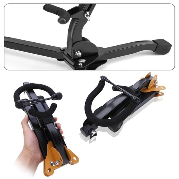 1-pakks Alto/Tenor Saksofon Tripod Stativ Sax Foldbar Tripod Stativ