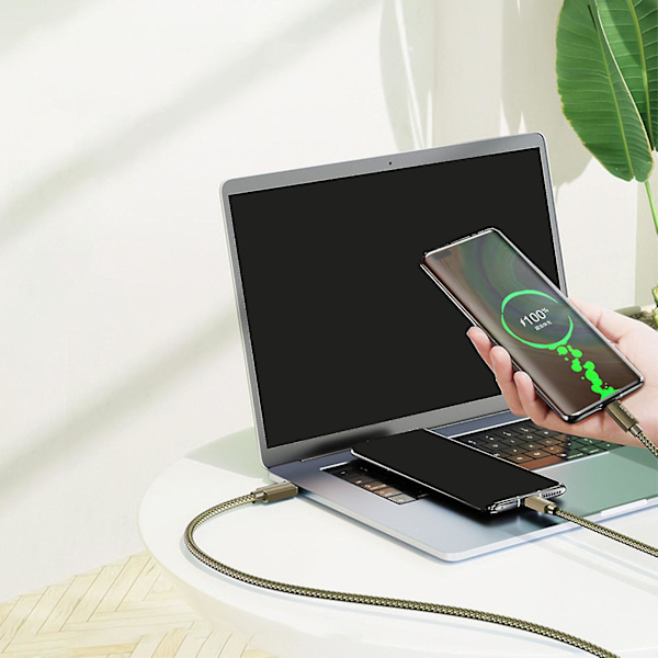 Usb C Splitter Usb C Till Dubbel Usb C Hane Adapter Typ C Till 2 Usb C Dubbel Adapter