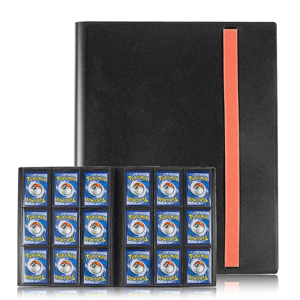 360 Cards Binder Sheet Opbevaring Case Side Loading Lommer Album