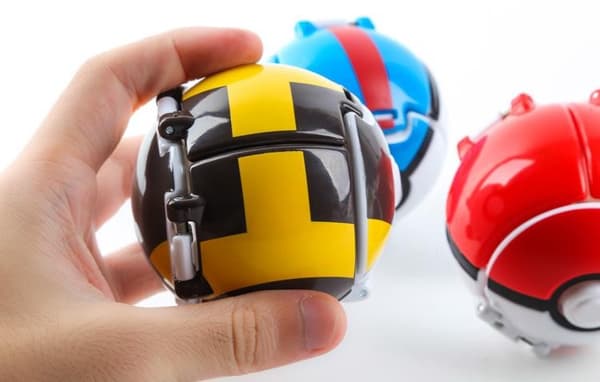 Flip-eksploderende kæledyrsfigurmodel legetøj Blue Ball 2