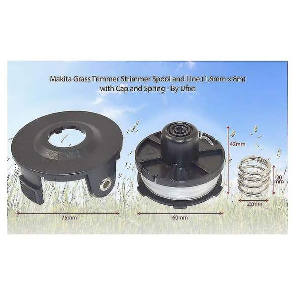 Grässtrimmer Spolsats med Fjäder - MXBC