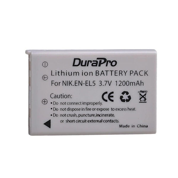 EN-EL5 EN EL5 Battery+LED Dual Charger for Nikon Coolpix MH-61 P100 P3 P4 P500 P510 P5000 P5100 P6000 P80 P90